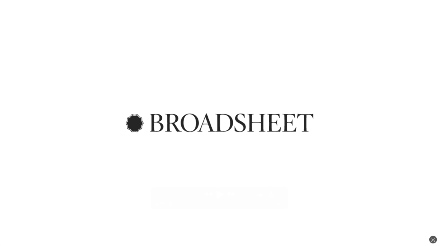Broadsheet